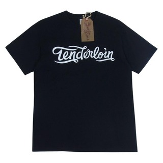 TENDERLOIN テンダーロイン Ｔシャツ T-TEE NEW.B ロゴ プリント 半袖 Tシャツ ブラック系 M【中古】