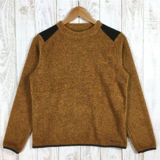 マーモット(MARMOT)のWOMENs M  マーモット × 四角友里 ウィメンズ フリース セーター Ws Fleece Sweater コラボモデル ポーラテック パワーグリッド MARMOT TOWSJL45YY ブラウン系(その他)