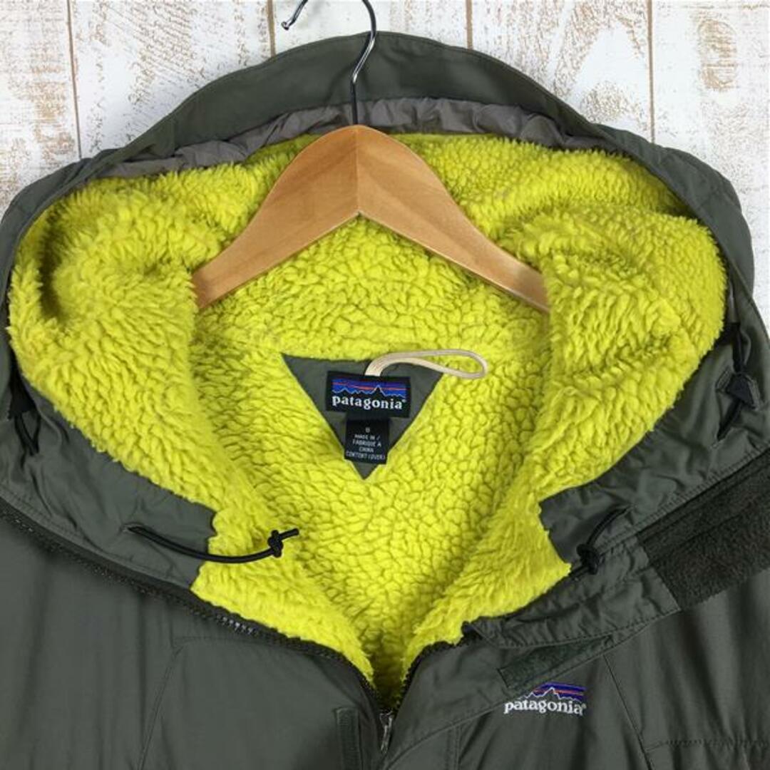 patagonia(パタゴニア)のMENs S  パタゴニア 2001 インファーノ ジャケット INFURNO JACKET ブラウンオリーブ×グリーンスパーク フーディ 生産終了モデル 希少色 入手困難 PATAGONIA 84302 Brown Olive / Green Spark グリーン系 メンズのメンズ その他(その他)の商品写真