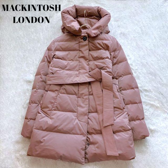 極美品　マッキントッシュロンドン コート フード ベージュ MACKINTOSH