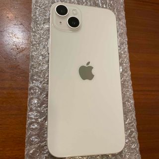 アイフォーン(iPhone)の【超美品】 iPhone 14 plus 256GB スターライト 電池100%(スマートフォン本体)