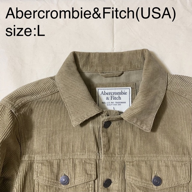 Abercrombie&Fitch(アバクロンビーアンドフィッチ)のAbercrombie&Fitch(USA)ビンテージコーデュロイジャケット メンズのジャケット/アウター(その他)の商品写真