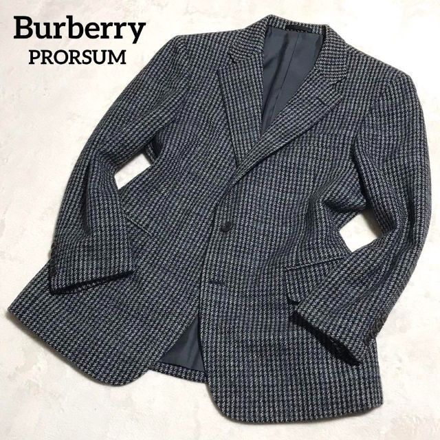 BURBERRY - 【美品】バーバリー プローサム 厚手ツイード ジャケット