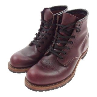 レッドウィング(REDWING)のRED WING レッドウィング ブーツ 9011 刺繍羽タグ BECKMAN BOOTS ベックマン ワークブーツ ブラックチェリー 26.0cm【中古】(ブーツ)