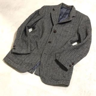 美品⭐️J.PRESS ツイードジャケット ヘリンボーン くるみボタン XL