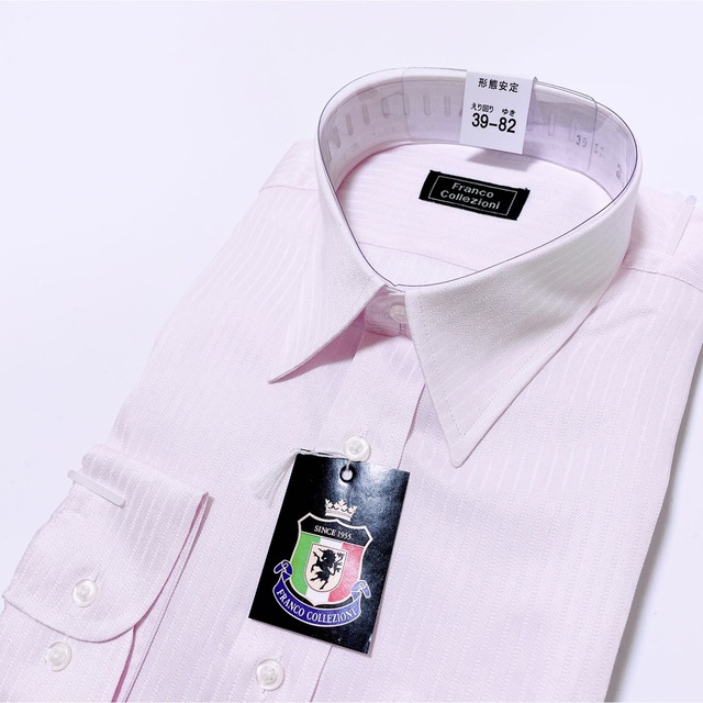 Franco… 形態安定　ワイシャツ　ビジネスシャツ　長袖　Mサイズ 39-82 メンズのトップス(シャツ)の商品写真