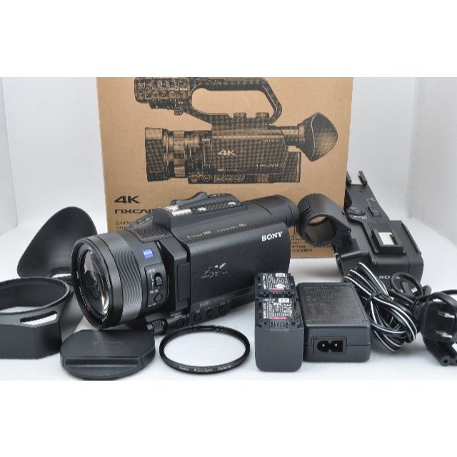 SONY - 極上美品 ソニー HXR-NX80 4K ビデオ カメラ NXCAMカムコーダー