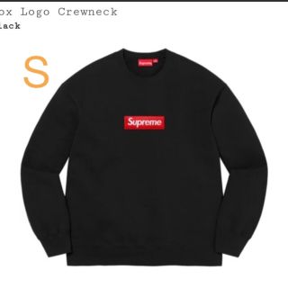 シュプリーム(Supreme)のSupreme Box Logo Crewneck 黒　S(スウェット)