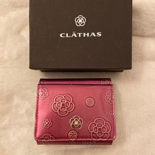 クレイサス(CLATHAS)の【新品未使用】CLATHAS エナメル三つ折財布(財布)