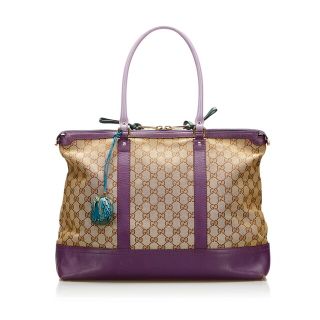 グッチ トートバッグ(パープル/紫色系)の通販 50点 | Gucciを買う ...