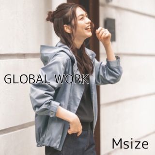 グローバルワーク(GLOBAL WORK)の【美品】GLOBAL WORK グローバルワーク 撥水ボリュームフードブルゾン(ブルゾン)