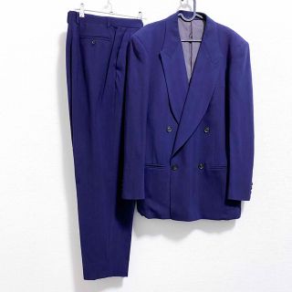 ヴィンテージ(VINTAGE)のJUN men 90’s vintage double setup purple(セットアップ)