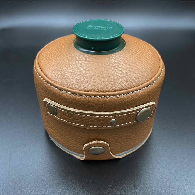 訳あり商品アウトドアDOD 10周年記念 限定 牛革ガス缶カバー 250サイズ用 キャメル