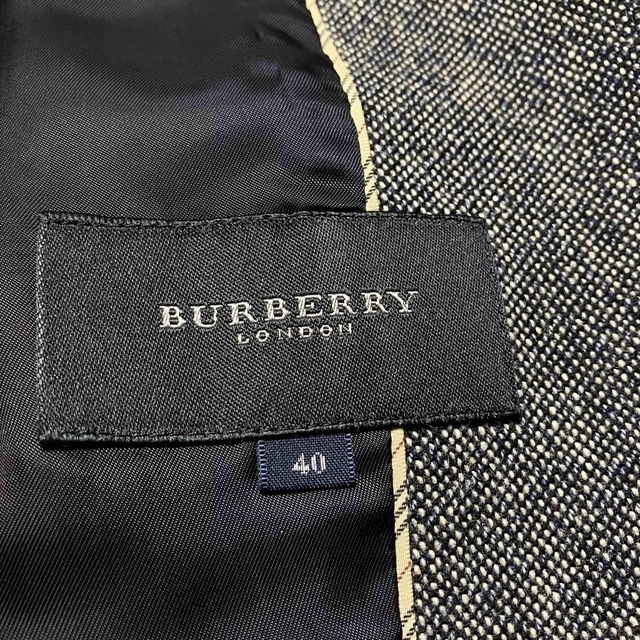 BURBERRY(バーバリー)のBURBERRY LONDON ウールテーラードジャケット　40 美品 レディースのジャケット/アウター(テーラードジャケット)の商品写真