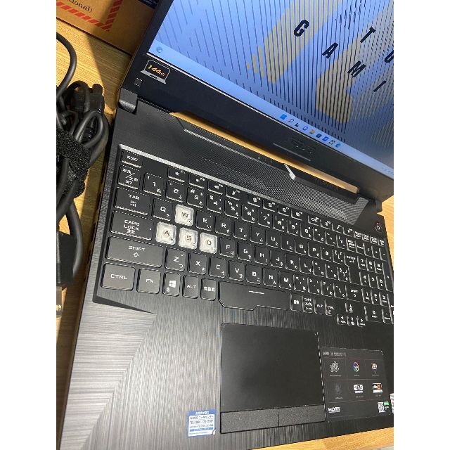 プレゼント サプライズ 超美品 ゲーミングノート Gaming GTX1650