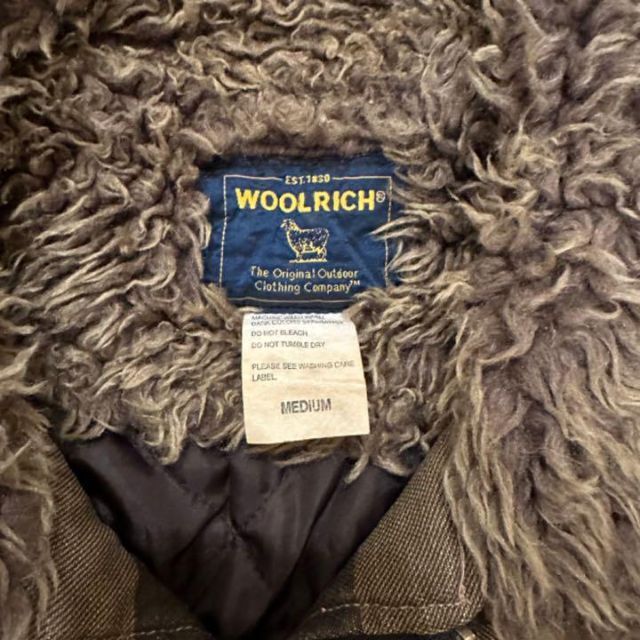 WOOLRICH(ウールリッチ)のWOOL RICH ウールリッチ　ファー付き　ブルゾン　古着 メンズのジャケット/アウター(その他)の商品写真