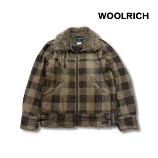 ウールリッチ(WOOLRICH)のWOOL RICH ウールリッチ　ファー付き　ブルゾン　古着(その他)