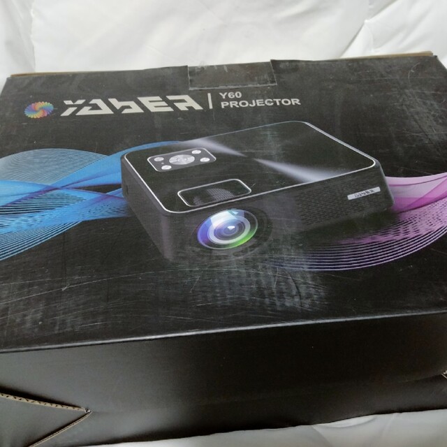 YABER Y60 Projector スマホ/家電/カメラのテレビ/映像機器(プロジェクター)の商品写真