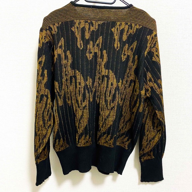 VINTAGE(ヴィンテージ)のvintage short length design knit メンズのトップス(ニット/セーター)の商品写真