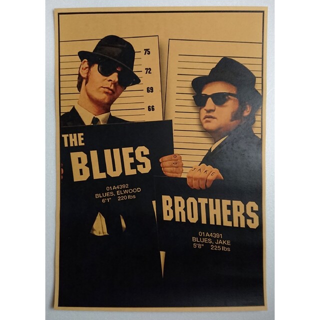 The Blues Brothers ブルース・ブラザース ポスターの通販 by しろ's