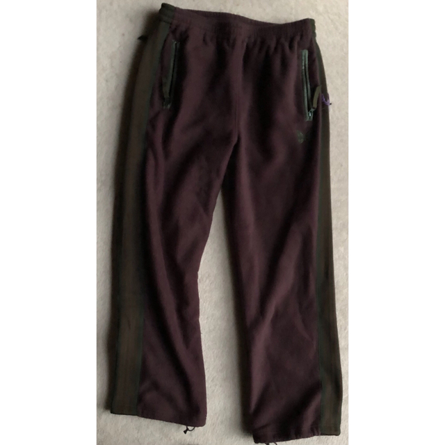 メンズNEEDLES BEAMS Fleece Track Pants ブラウン M