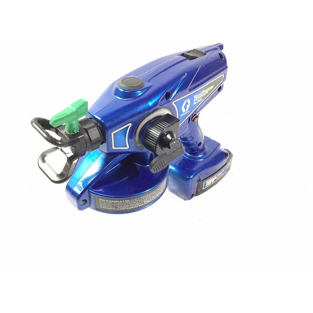 ☆美品☆GRACO グラコ 18V トゥルーコートプロエックス 充電式スプレーガン 16H242 エアレス 塗装 充電器 バッテリー ケース付 63085