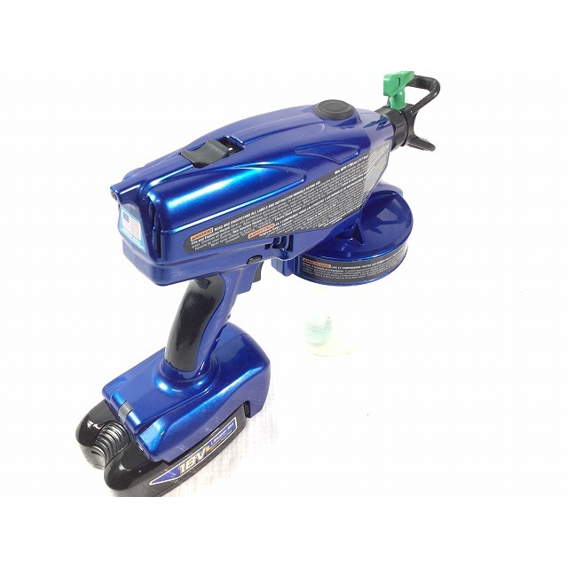 ☆美品☆GRACO グラコ 18V トゥルーコートプロエックス 充電式スプレーガン 16H242 エアレス 塗装 充電器 バッテリー ケース付 63085