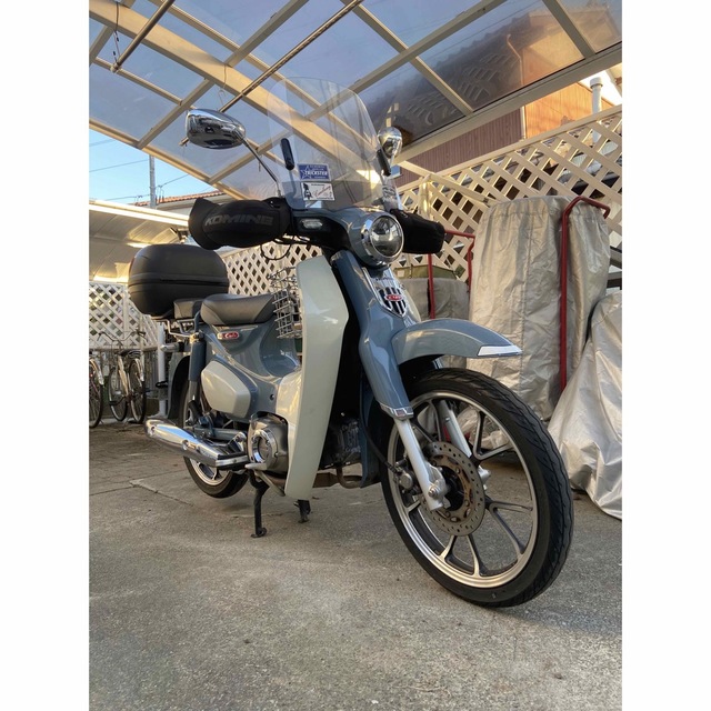 c125 スーパーカブ 美品 パールカデットグレー-eastgate.mk