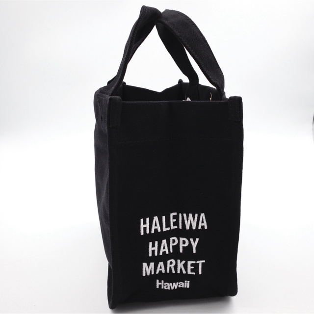 HALEIWA(ハレイワ)の【新品未使用】ALOHA♪ ミニトートバッグ 黒 トートバッグ エコバッグ レディースのバッグ(トートバッグ)の商品写真
