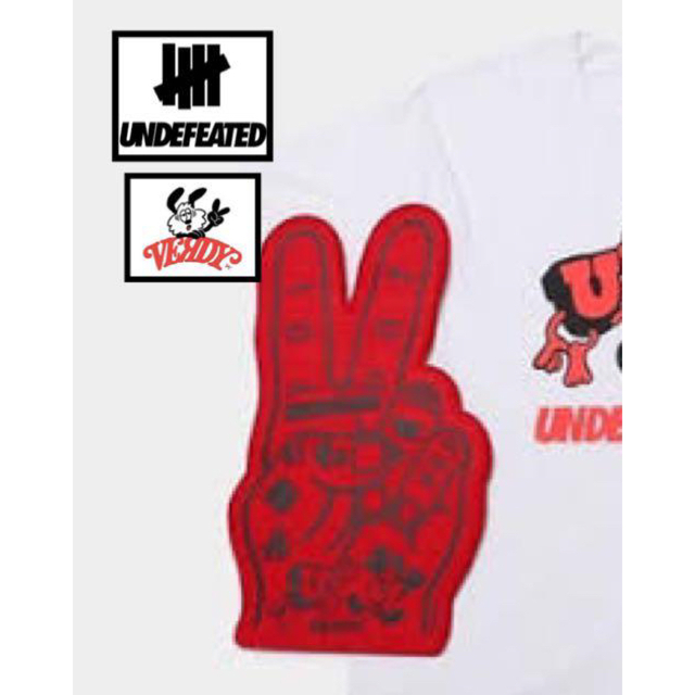 UNDEFEATED(アンディフィーテッド)の#P verdy ヴェルディ マット ラグ ロゴ　ピース　PEACE メンズのファッション小物(その他)の商品写真