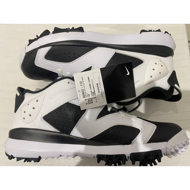 素敵な NIKE - NIKE AIR JORDAN 6 RETRO GOLF OREO US10.5 シューズ