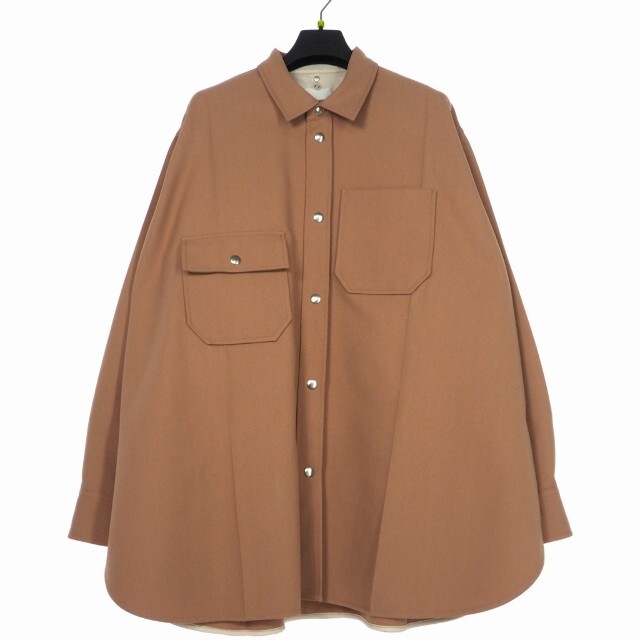 オーエーエムシー 20SS max shirt シャツ ジャケット  S ピンク63cm着丈