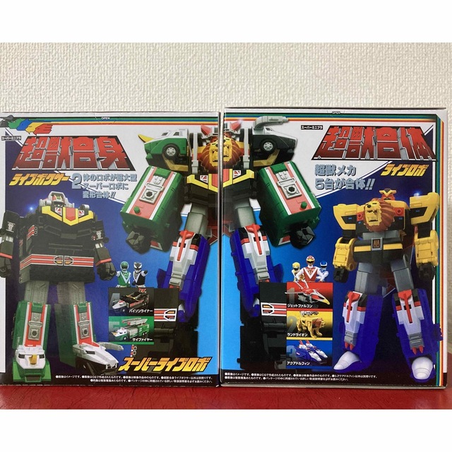 BANDAI スーパーミニプラ ライブロボ&ライブボクサーの通販 by