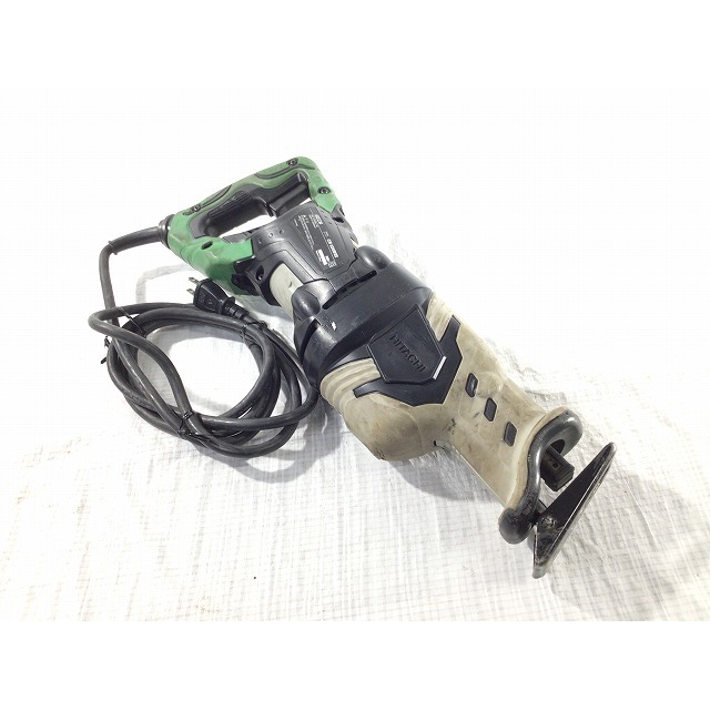 超安い ☆中古品☆HITACHI 日立工機 130mm セーバーソー/セーバソー CR13VBY2 レシプロソー 電動のこぎり 100V 工具 