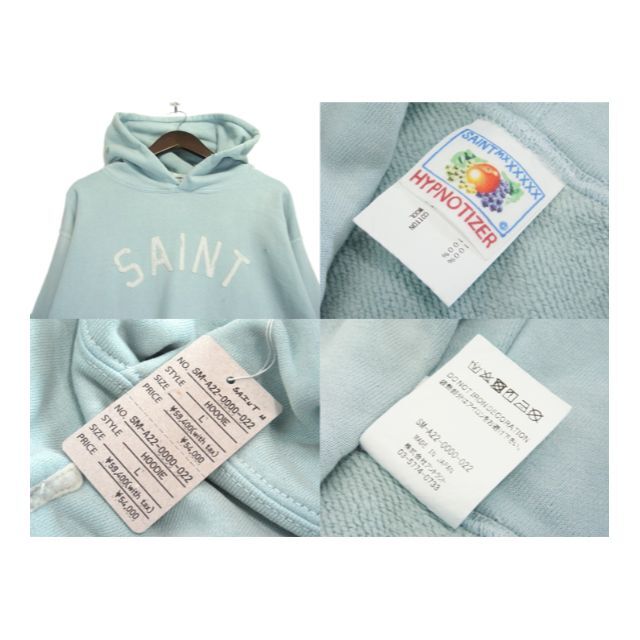 セントマイケルSAINT MICHAEL□スウェットフーディパーカー 人気特価