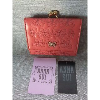 アナスイ(ANNA SUI)の訳あり未使用■アナスイ ■エターナルガマ口２つ折り財布■ピンク￥18,700(財布)