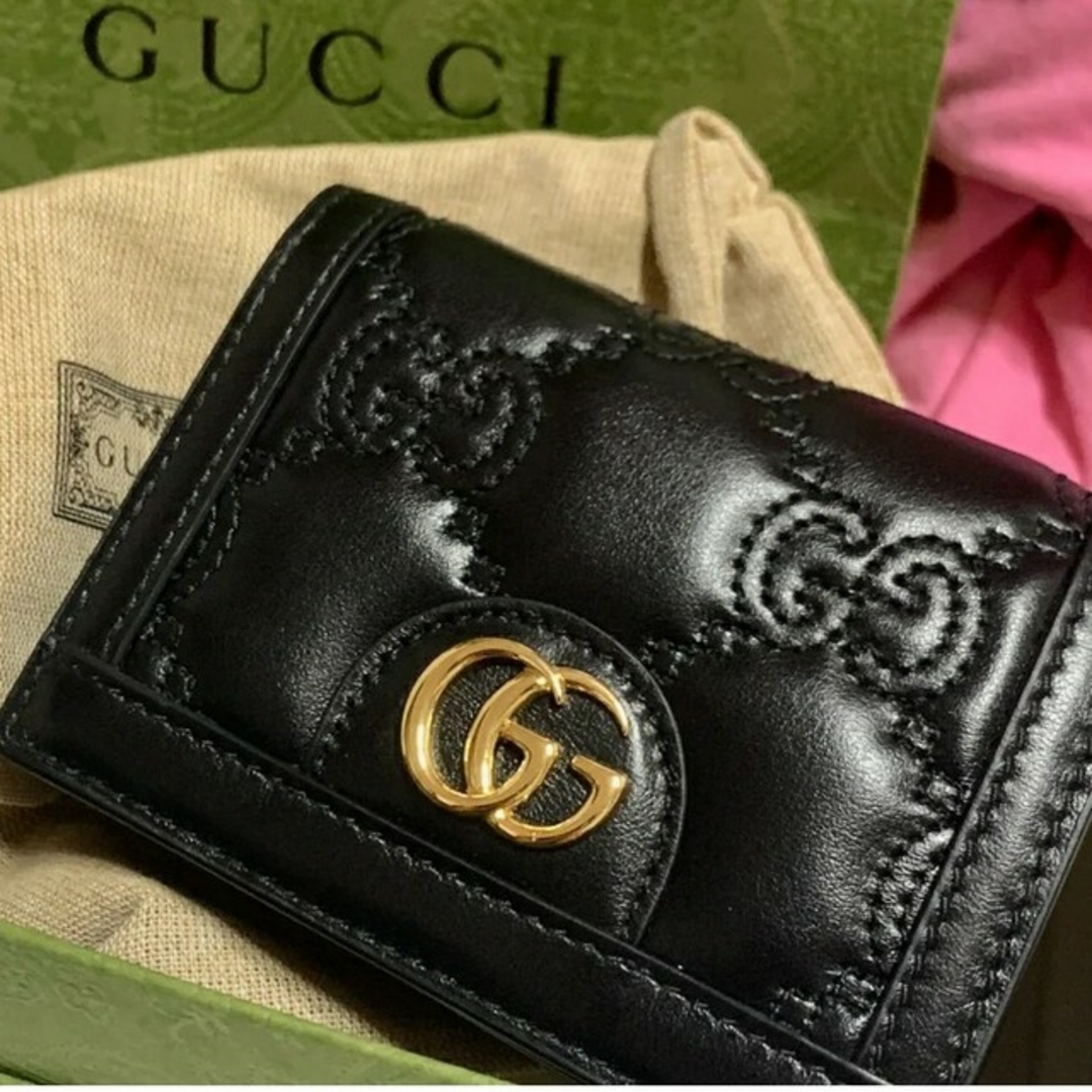 GUCCI ダブルG 二つ折り 財布-