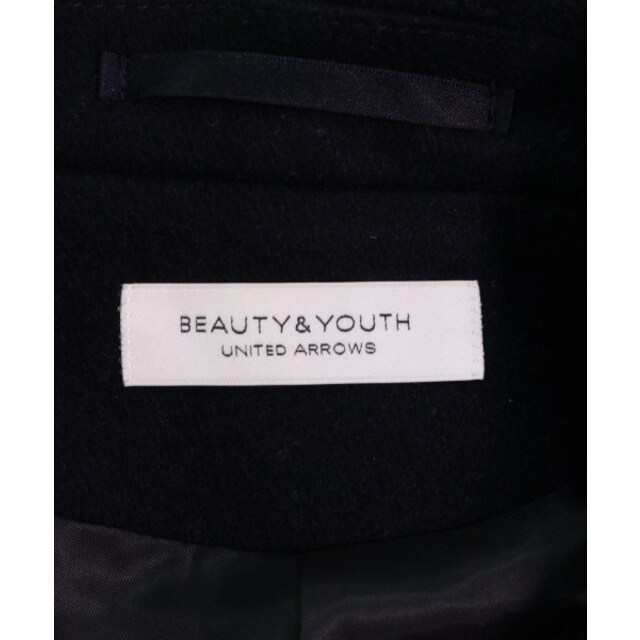 BEAUTY&YOUTH UNITED ARROWS(ビューティアンドユースユナイテッドアローズ)のBEAUTY&YOUTH UNITED ARROWS ピーコート S 紺 【古着】【中古】 メンズのジャケット/アウター(ピーコート)の商品写真