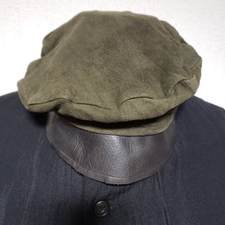 ポールハーデン(Paul Harnden)の【最終価格】Paul Harnden leather Captains Hat(ハット)