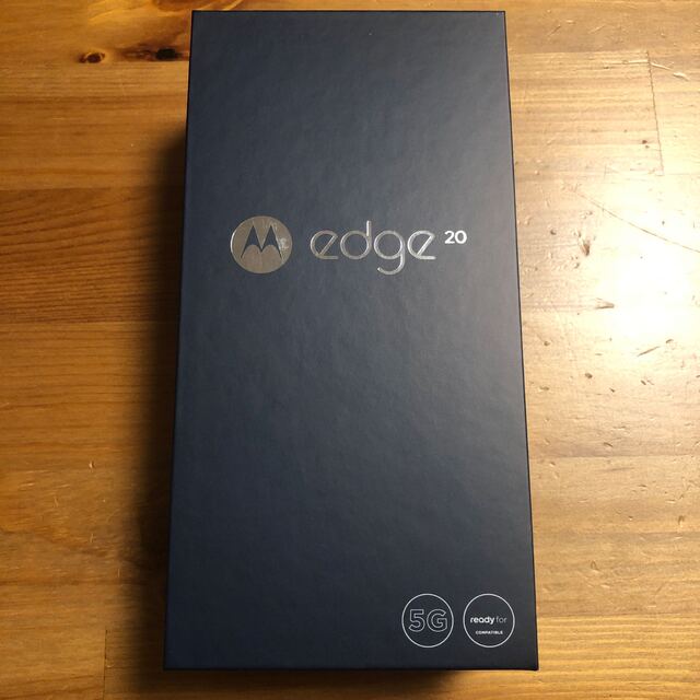 【新品未開封】motorola edge 20 フロストオニキス simフリー