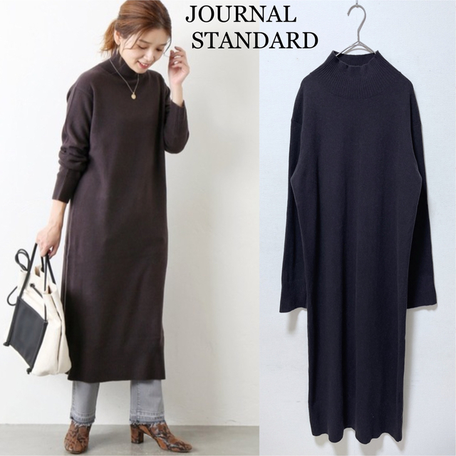 JOURNAL STANDARD(ジャーナルスタンダード)のJOURNAL STANDARD 20AW カシミヤウールハイネックワンピース レディースのワンピース(ロングワンピース/マキシワンピース)の商品写真