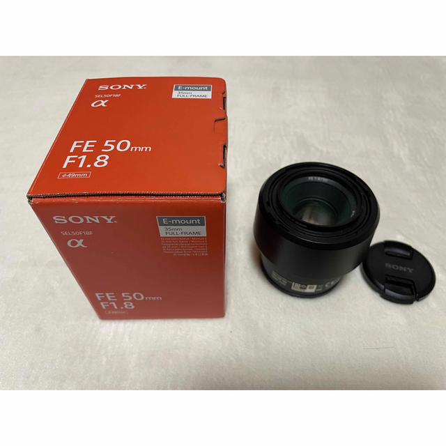 SONY デジタル一眼カメラ Eマウント用レンズ FE 50F1.8 最高級の