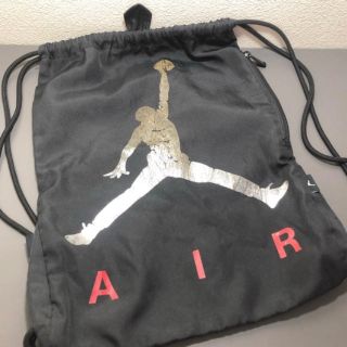 ナイキ(NIKE)の'80s〜'90s JORDAN knapsack black(バッグパック/リュック)