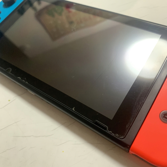 ニンテンドースイッチ　ネオンレッドブルー　セット