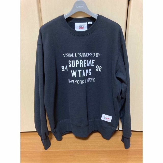 supreme wtaps crewneck 黒 M 国内正規品