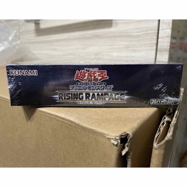 遊戯王 ライジング ランペイジ 1BOX アジア 特別オファー 16639円 www