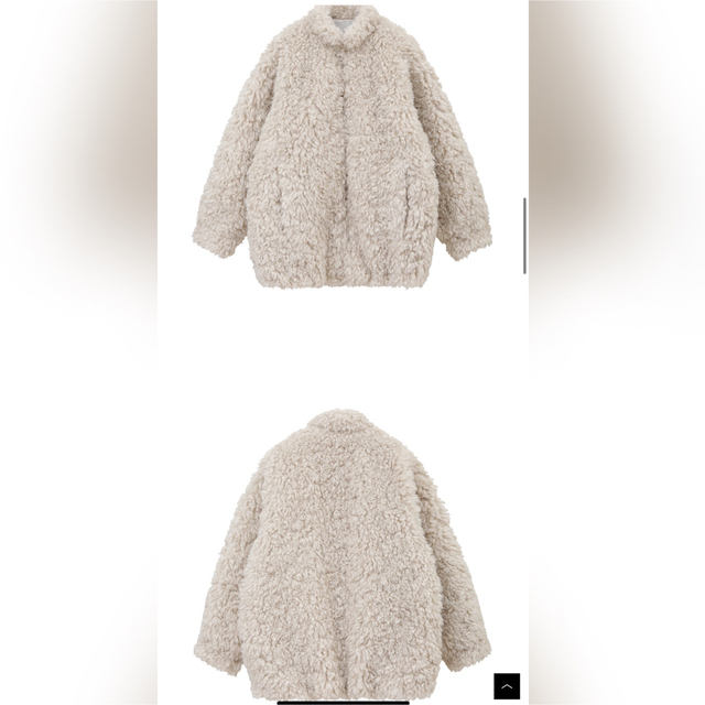 CLANE(クラネ)のMINAMI TANAKA×CLANE CURL FUR SHORT COAT2 レディースのジャケット/アウター(その他)の商品写真