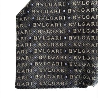 ブルガリ(BVLGARI)の【上品】ブルガリ　BVLGARI ネクタイ　グレー　シルク　美しい♡(ネクタイ)