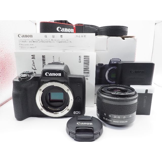 Canon - ■極美品■ キャノン EOS Kiss M +15-45mm ♯0244
