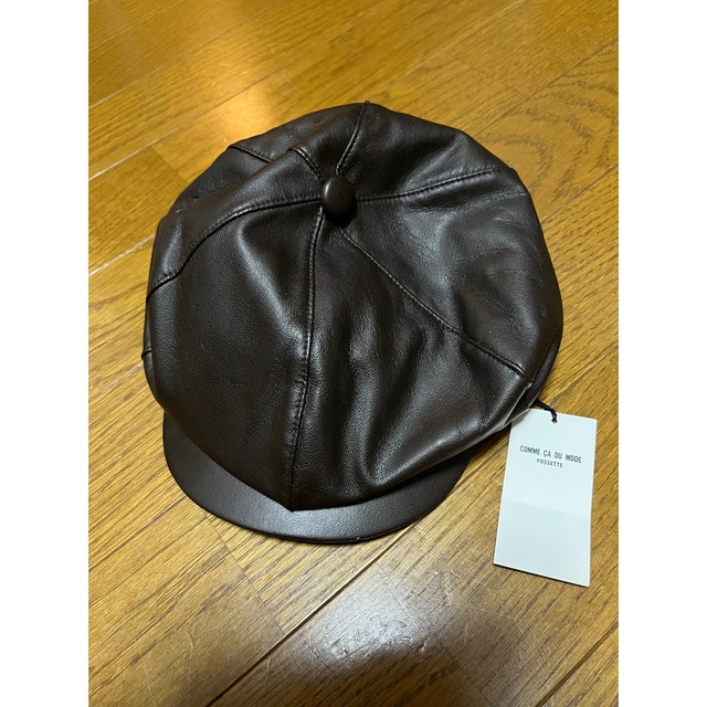 COMME CA DU MODE(コムサデモード)の値下げ！！ 新品☆ハンチング COMME CA DU MODE 48cm キッズ/ベビー/マタニティのこども用ファッション小物(帽子)の商品写真